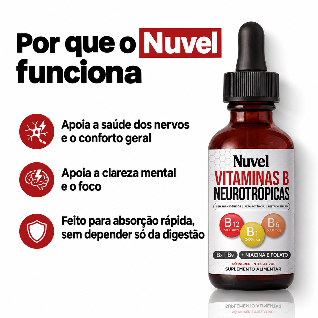 Vitaminas B Neurotrópicas Nuvel – imagem 5